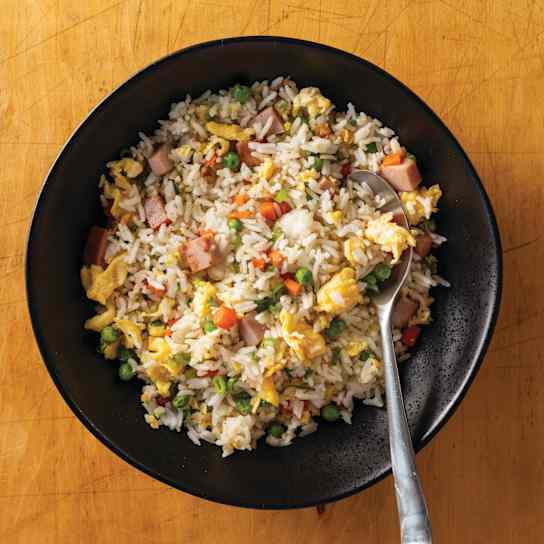 Simple Fried Rice for Two