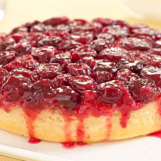 Small-Batch Cranberry Upside-Down Cake