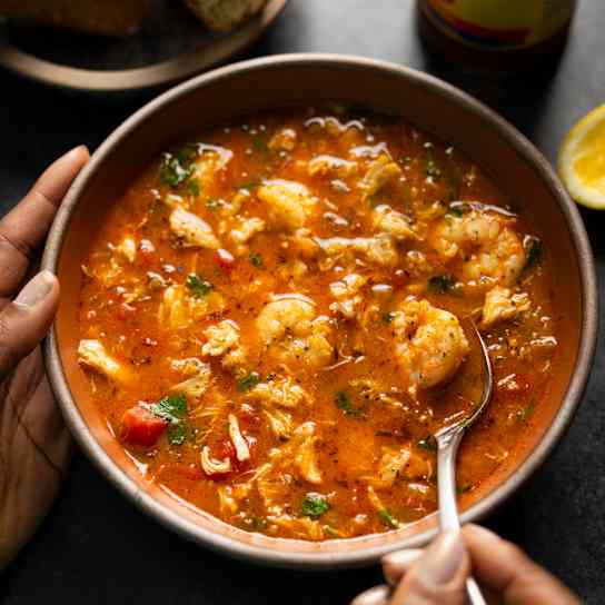 Crab and Shrimp Stew