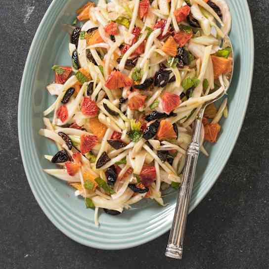 Fennel, Orange, and Olive Salad