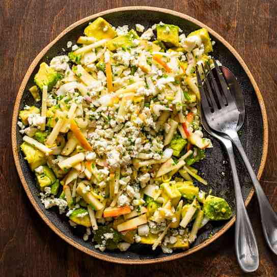 Avocado Salad with Apple and Endive