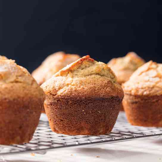 Banana-Walnut Muffins