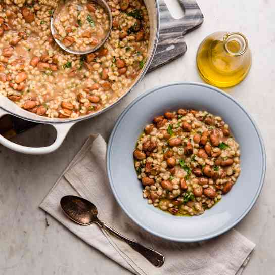 Barley and Bean Soup