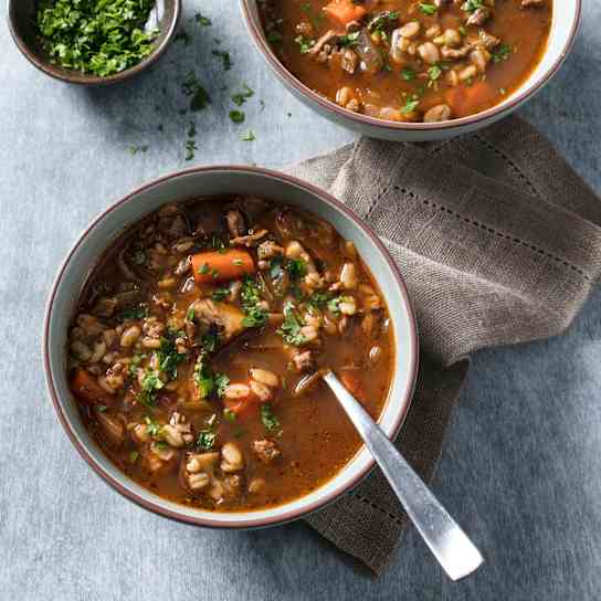 Beef and Barley Soup for Instant Pot Ace Blender