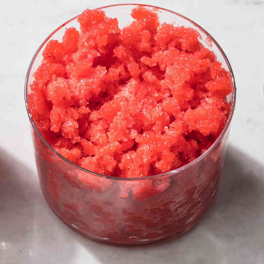 Strawberry Granita