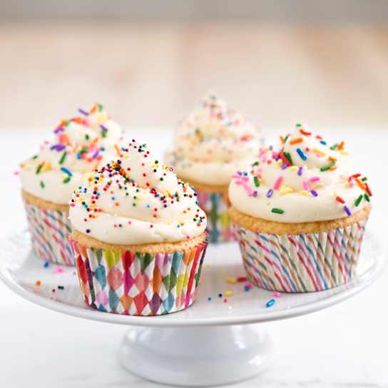 Gluten-Free Birthday Cupcakes