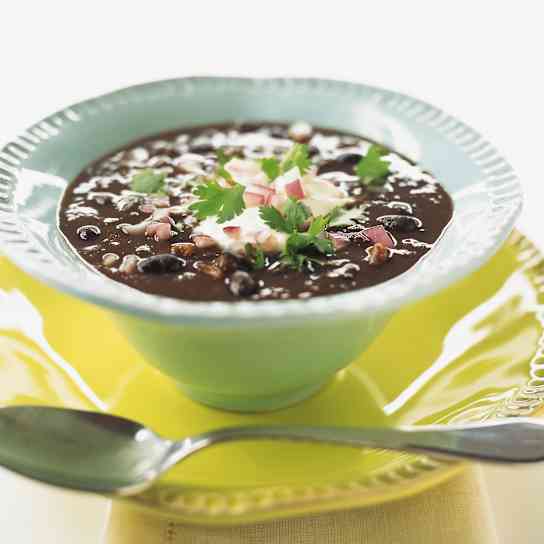 Slow-Cooker Black Bean Soup