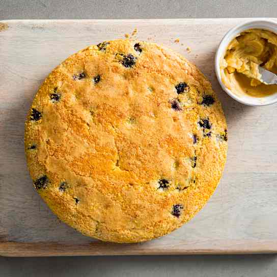 Blueberry Cornbread