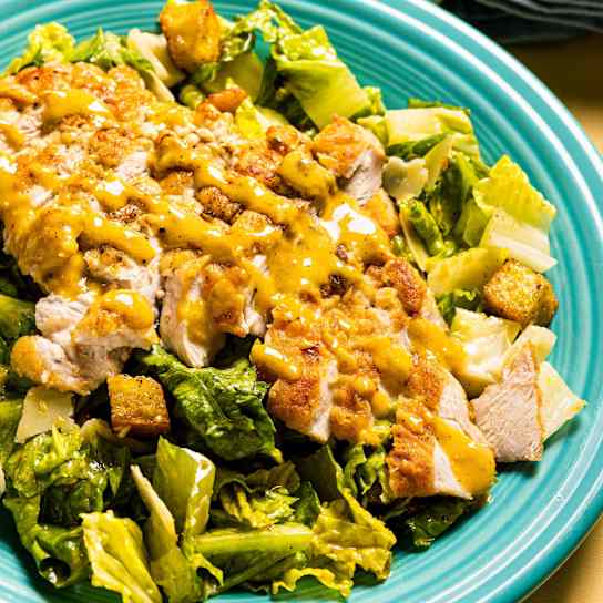 Chicken Caesar Salad for Two