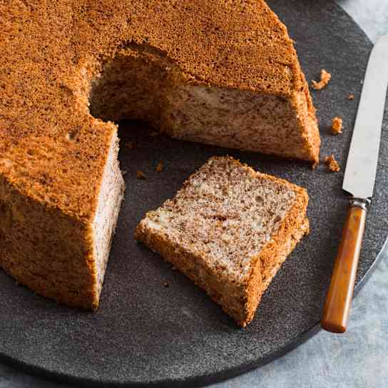 Chocolate-Orange Angel Food Cake