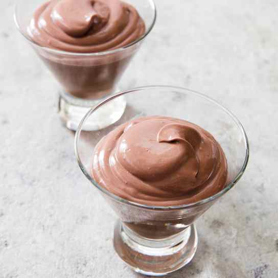 Dark Chocolate Pudding (Reduced Sugar)
