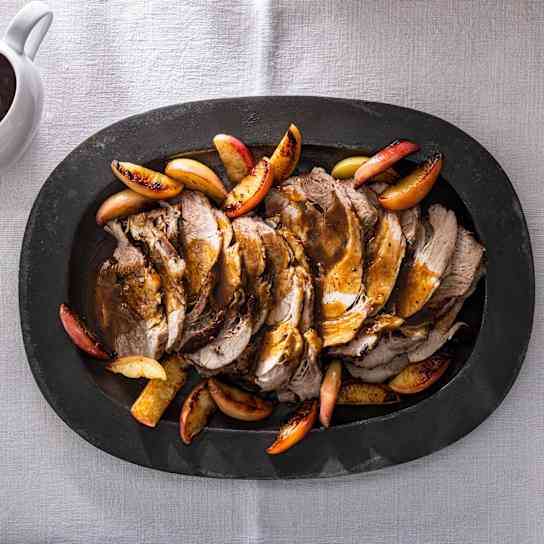 Cider-Braised Pork Roast