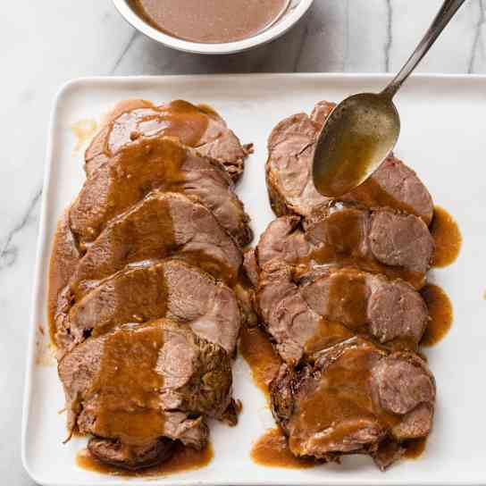 Slow-Cooker Cider-Braised Pork Roast