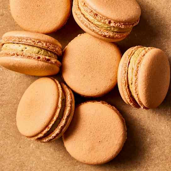 Macarons with Coffee Buttercream