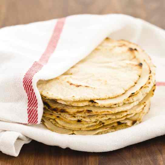 Cast Iron Corn Tortillas