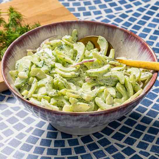 Creamy Cucumber Salad