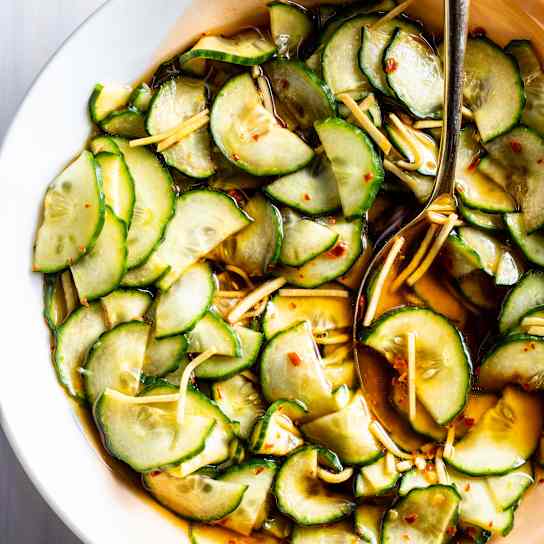 Cucumber-Ginger Salad