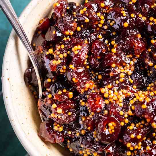 Dried Cranberry Mostarda