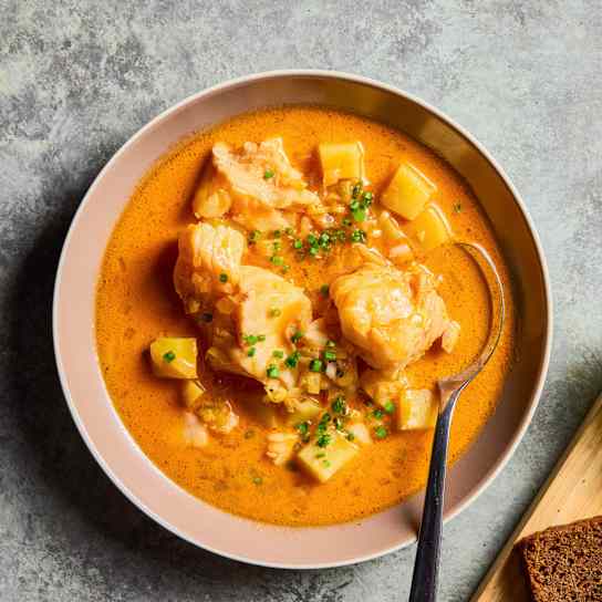 Fiskisúpa (Icelandic Fish Soup)