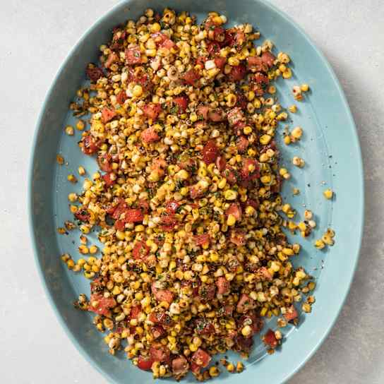 Fresh Corn and Tomato Salad