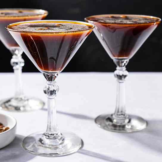 Fridge Door Espresso Martinis