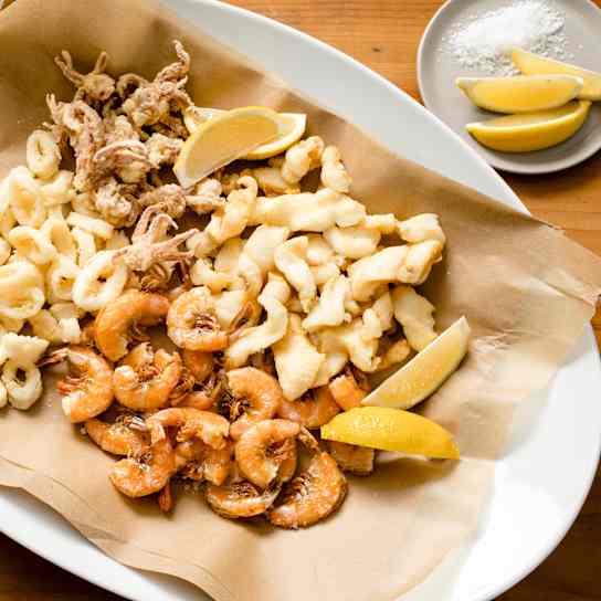 Fried Mixed Seafood