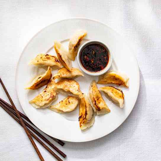 Gluten-Free Shrimp and Pork Potstickers