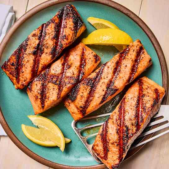 Perfect Grilled Salmon