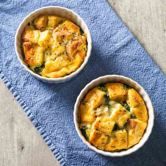 Toaster-Oven Individual Overnight Omelets