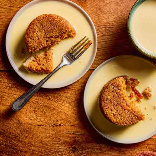 Individual Steamed Marmalade Puddings