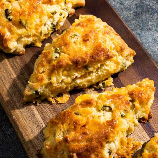 Jalapeño-Cheddar Scones