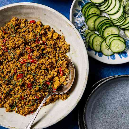 Khua Kling (Southern Thai Pork Stir-Fry)