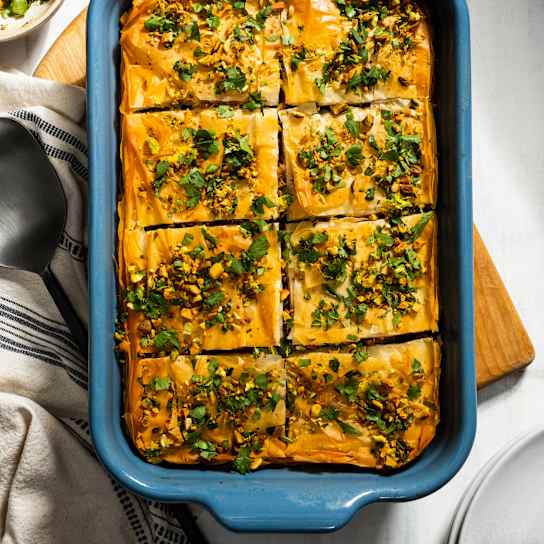 Lamb Phyllo Pie