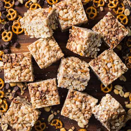 Loaded Rice Crispy Treats