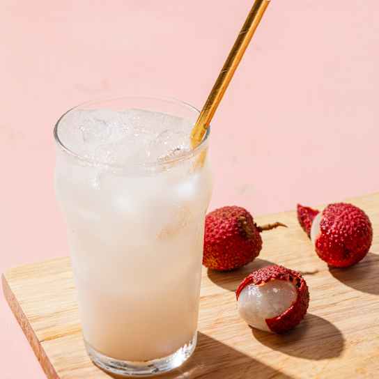 Lychee and Orange Blossom Spritzer