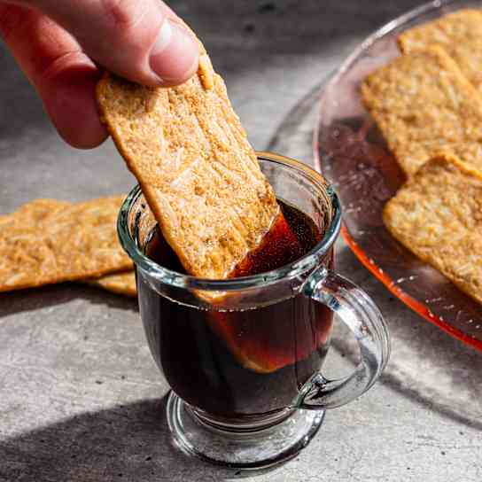 Orange-Cardamom Almond Thins
