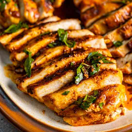 Pan-Roasted Skin-On Chicken Breasts with Smoked Paprika