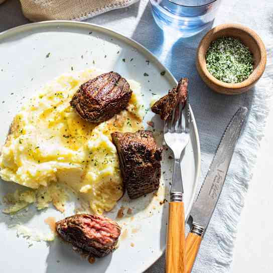 Sirloin Steak Tips for One