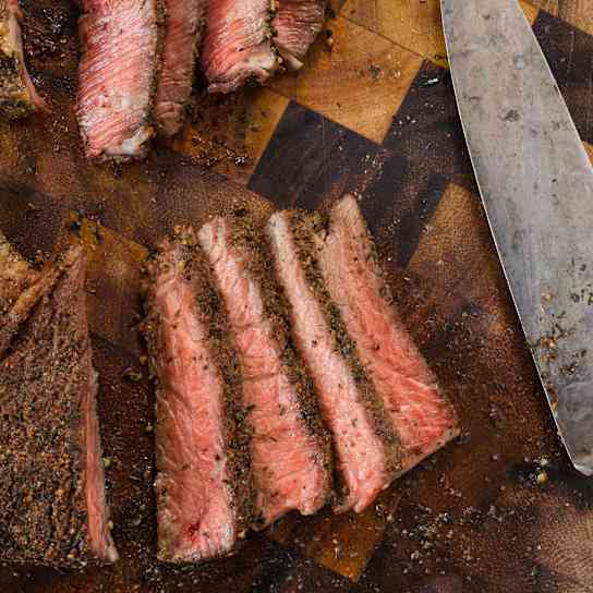 Toaster-Oven Spice-Roasted Steaks