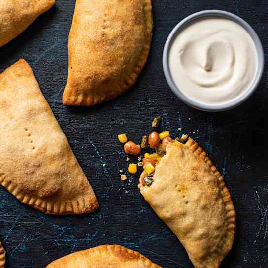 Poblano and Corn Hand Pies
