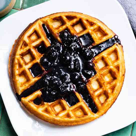 Buttery Blueberry Maple Syrup