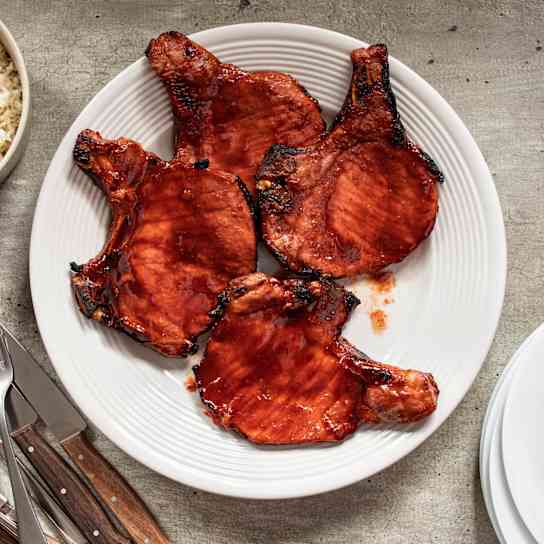 Char Siu Pork Chops