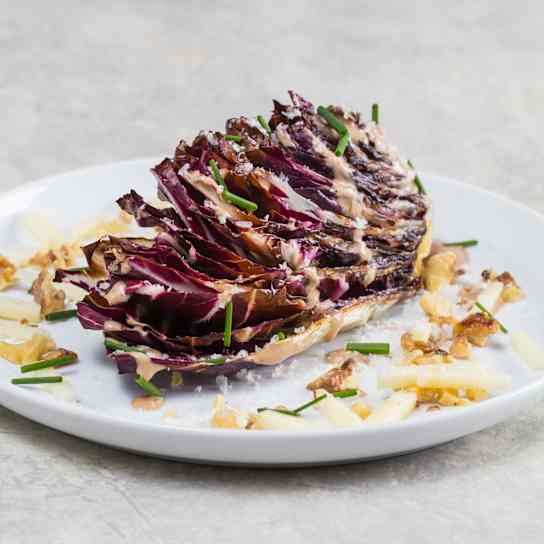 Seared Radicchio Wedge Salad