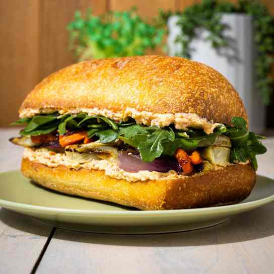 Roasted Vegetable Sandwiches