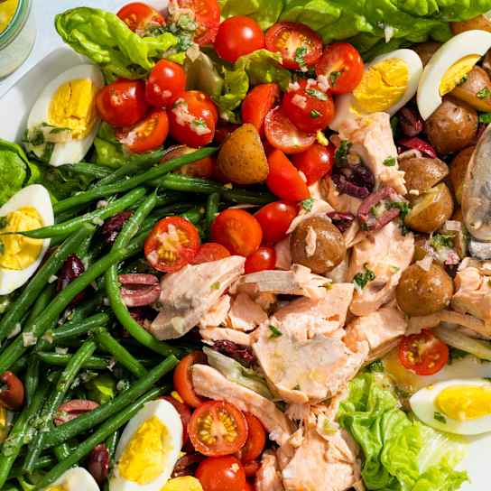 Instant Pot Salmon Niçoise Salad