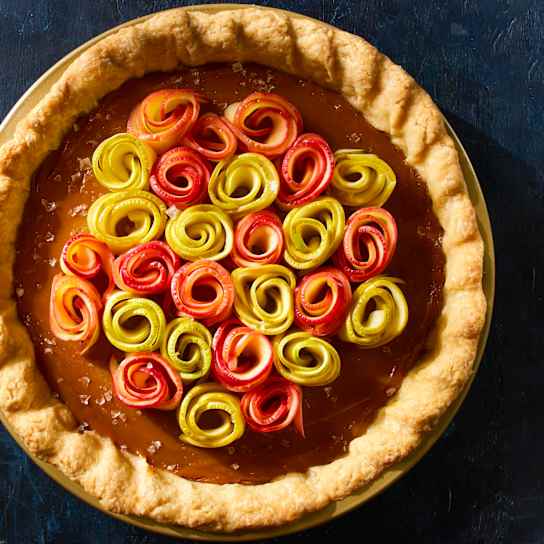 Salted Caramel Apple Pie