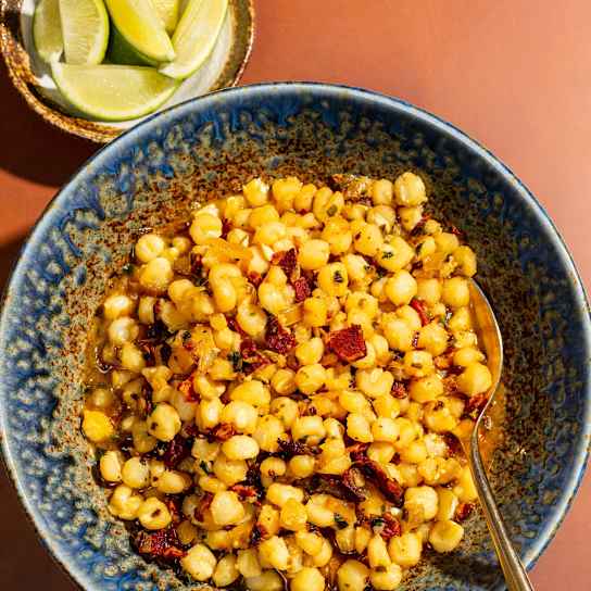 Skillet Hominy