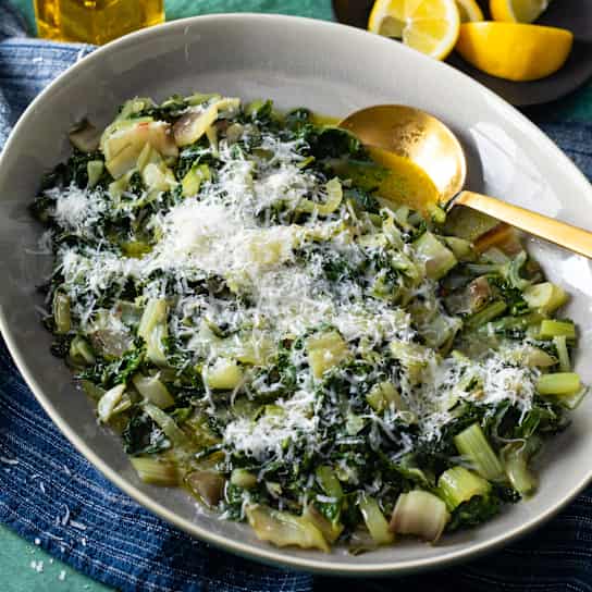 Braised Swiss Chard