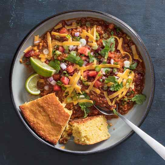Slow-Cooker Classic Beef Chili