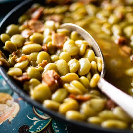 Southern-Style Baby Lima Beans